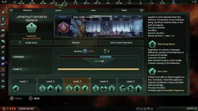 Stellaris: Federations — скриншот 4