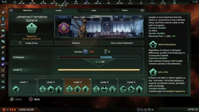 Stellaris: Federations — скриншот 4