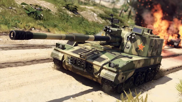 War Thunder - Набор PLZ45 — скриншот 3