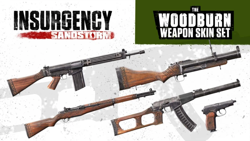 Insurgency: Sandstorm - Woodburn Weapon Skin Set