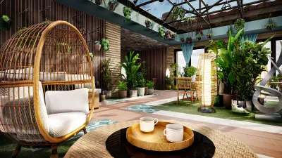 Hotel Renovator - Indoor Garden Room & Furniture Set — скриншот 1