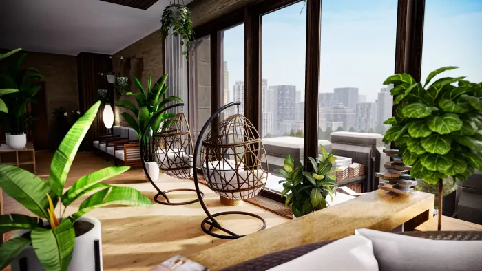 Hotel Renovator - Indoor Garden Room & Furniture Set — скриншот 3