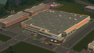 Cities: Skylines - Content Creator Pack: Shopping Malls — скриншот 1
