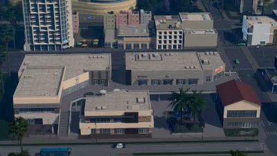 Cities: Skylines - Content Creator Pack: Shopping Malls — скриншот 3