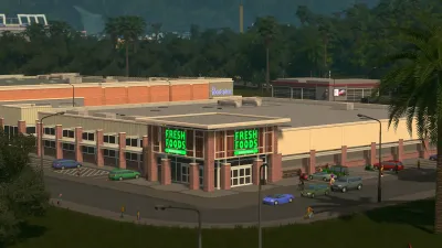 Cities: Skylines - Content Creator Pack: Shopping Malls — скриншот 4