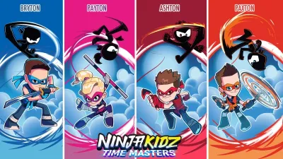 NINJA KIDZ: TIME MASTERS — скриншот 1