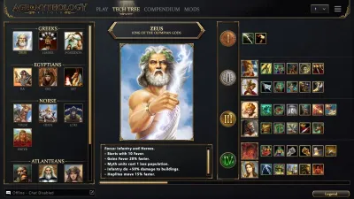 Age of Mythology: Legacy Deity Portraits Pack — скриншот 1