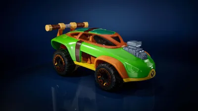 HOT WHEELS™ - TMNT Michelangelo - Windows Edition — скриншот 1