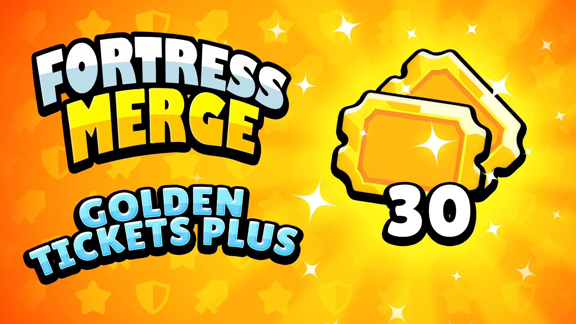 Fortress Merge: Golden Tickets Plus