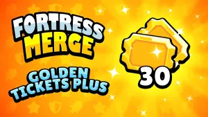 Fortress Merge: Golden Tickets Plus