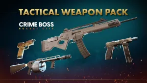 Crime Boss: Rockay City — пакет оружия «Тактика»