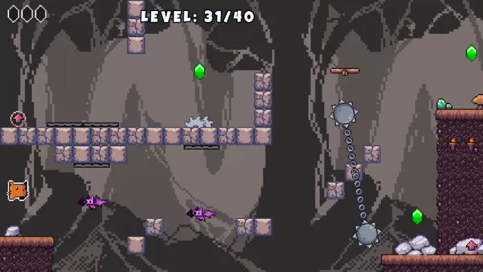 Meow and the Diamond Jump — скриншот 7