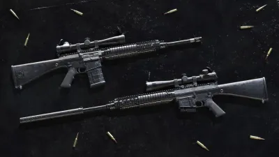 Insurgency: Sandstorm - Black Powder Weapon Skin Set — скриншот 5