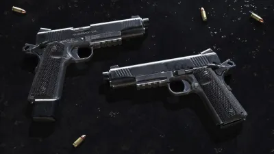 Insurgency: Sandstorm - Black Powder Weapon Skin Set — скриншот 7