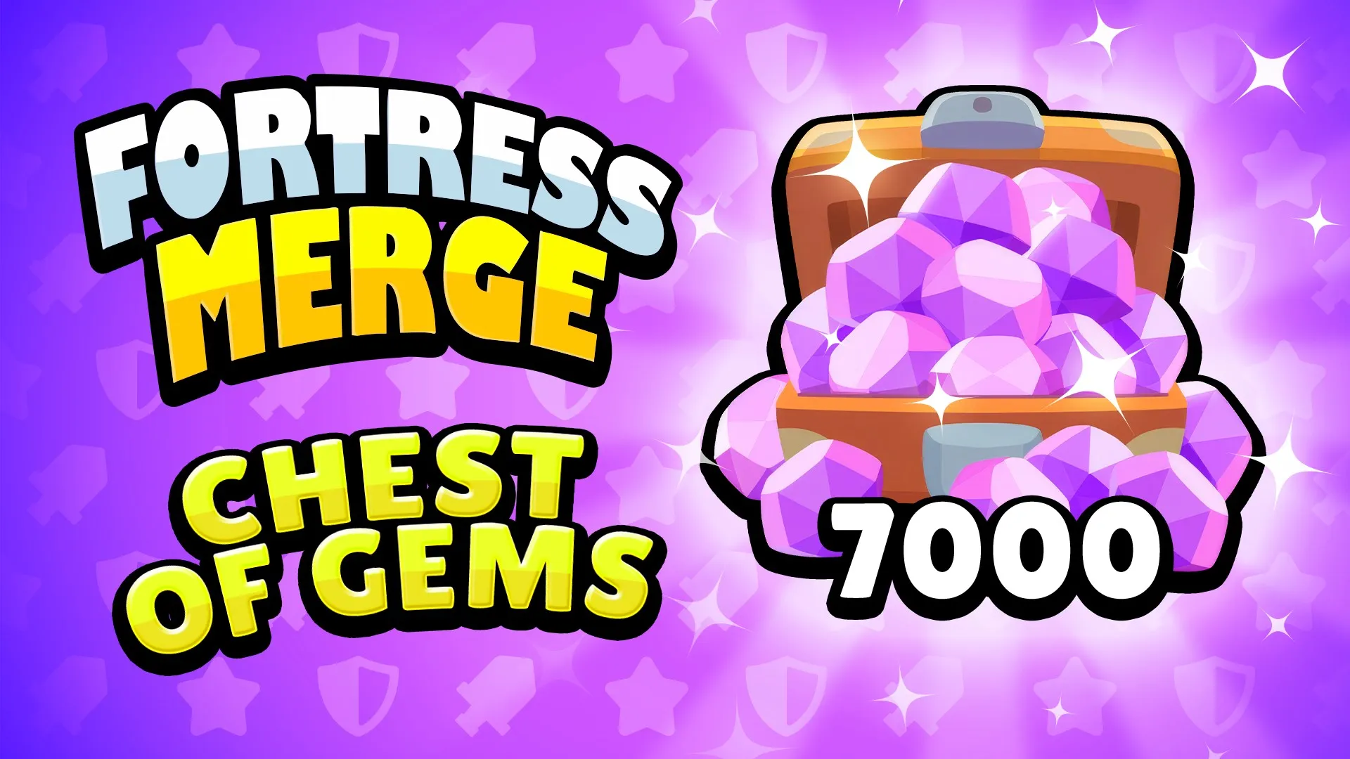 Fortress Merge: Chest of Gems - 7000