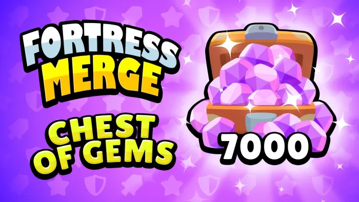 Fortress Merge: Chest of Gems - 7000 — скриншот 1