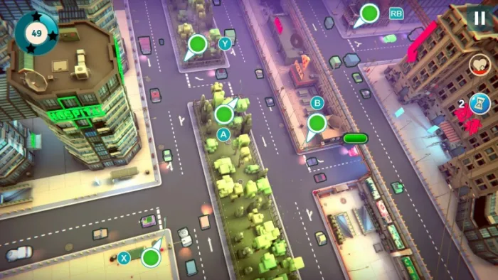 Couch Co-Op: Urban Flow + Knights & Guns — скриншот 3