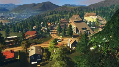 Cities: Skylines - Content Creator Pack: Mountain Village — скриншот 3