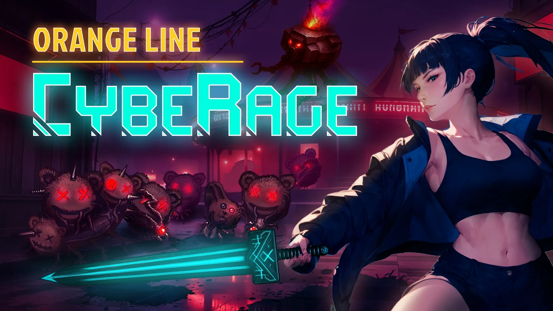 CybeRage: Orange Line DLC