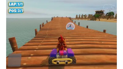 Crazy Chicken Kart 2 — скриншот 4