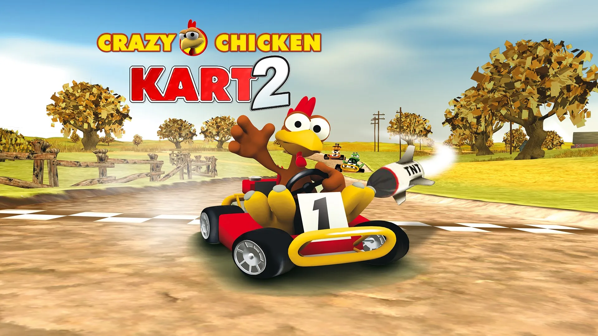 Crazy Chicken Kart 2 — трейлер