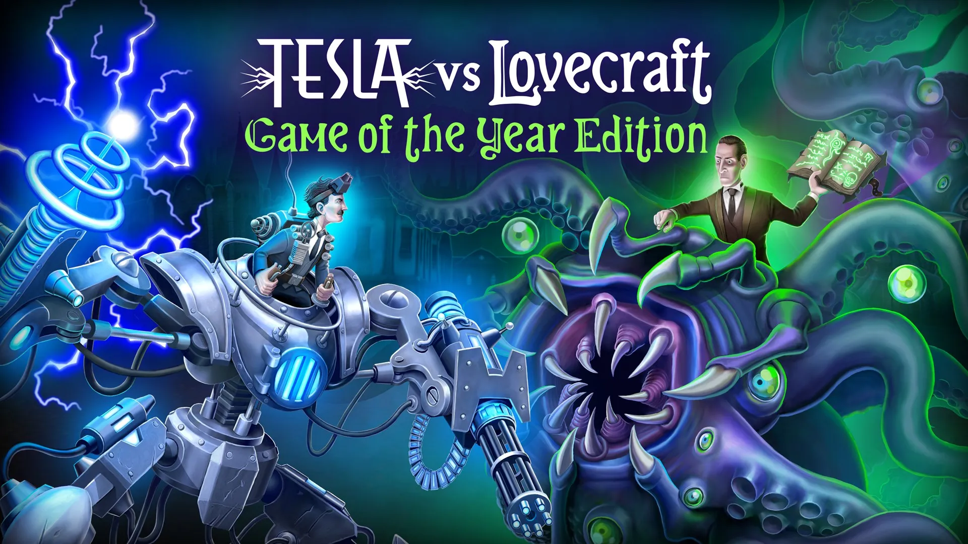 Tesla vs Lovecraft Game of the Year Edition — трейлер