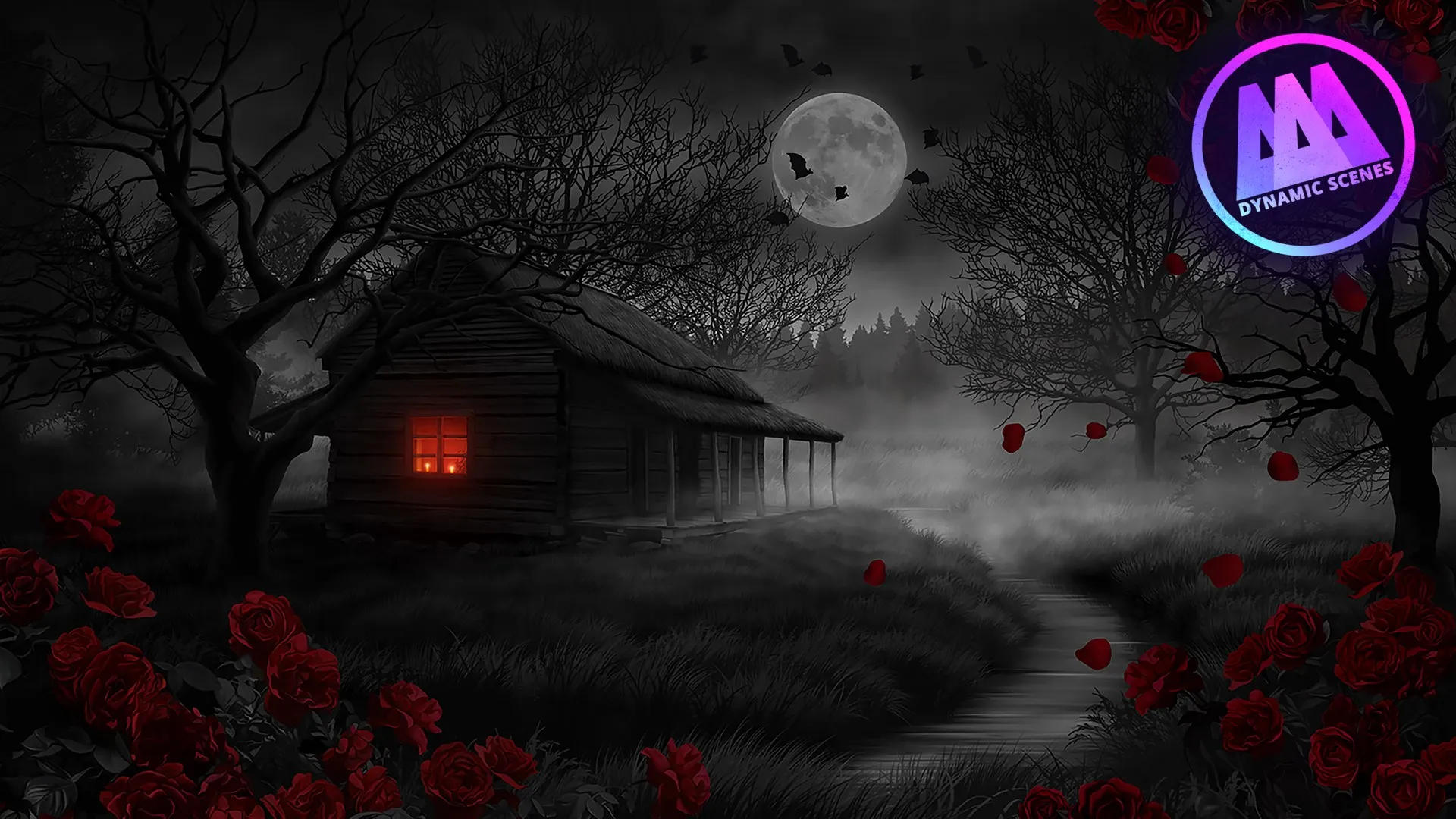 AAA Dynamic Scenes - Night of the Wild Rose Dynamic Scene