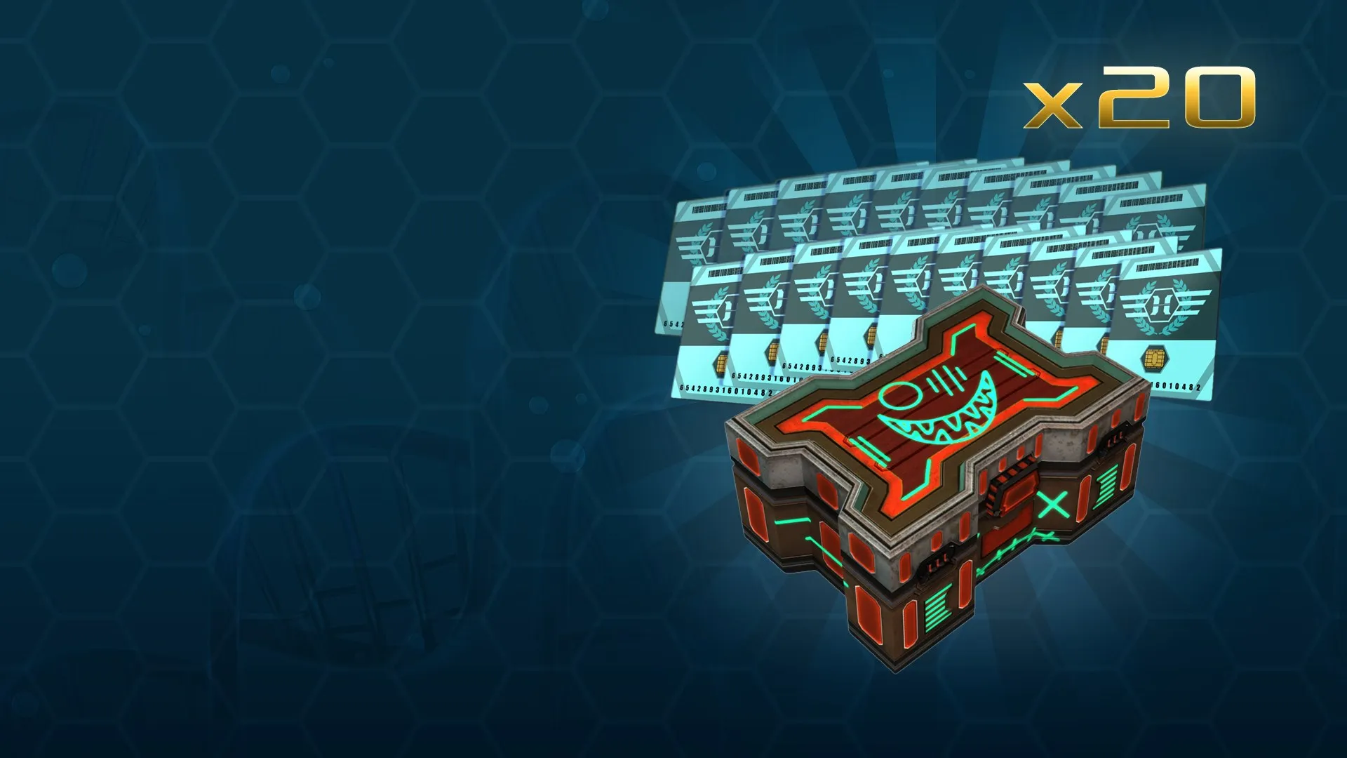 Ящик с аксессуарами Horzine тип 10: золотой набор