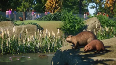 Planet Zoo: наборы «Северная Америка» и «Европа» — скриншот 2