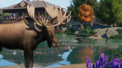 Planet Zoo: наборы «Северная Америка» и «Европа» — скриншот 4
