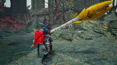 Многослойное оружие охотника «Набитый Малзено» (копье) — скриншот 5