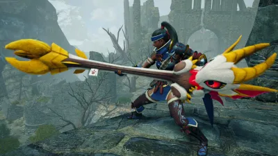 Многослойное оружие охотника «Набитый Малзено» (копье) — скриншот 8