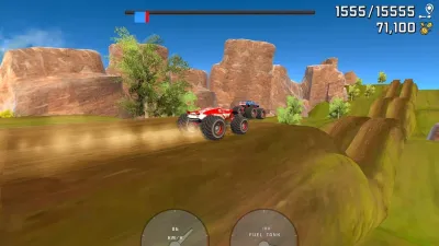 Monster Ramp Racing — скриншот 4