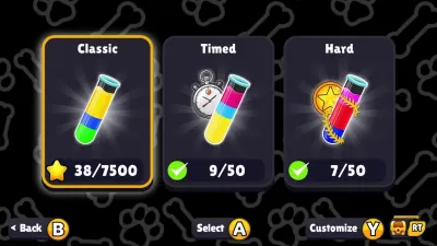 Color Water Sort: Gold Edition — скриншот 5