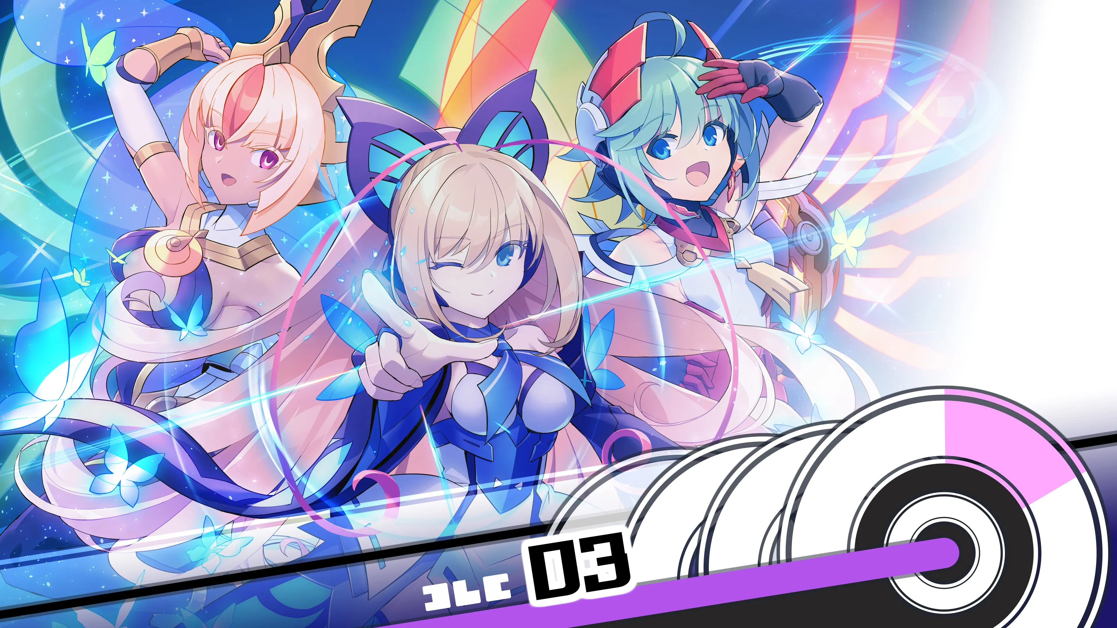 GUNVOLT RECORDS Cychronicle Song Pack 3 Lumen: "Last Station","Traces","Reality","Sign"