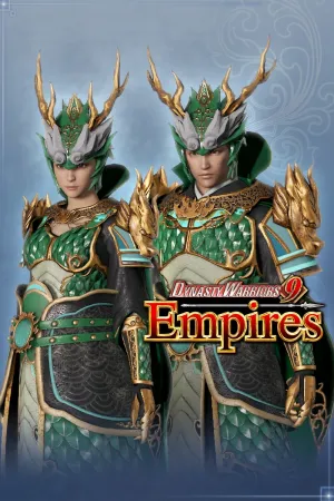 Unisex Custom Azure Dragon Armor Set