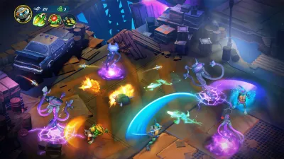 Черепашки-ниндзя: В поисках Сплинтера и Железная Голова — скриншот 4