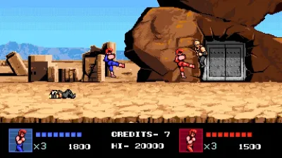 Double Dragon 4 — скриншот 1