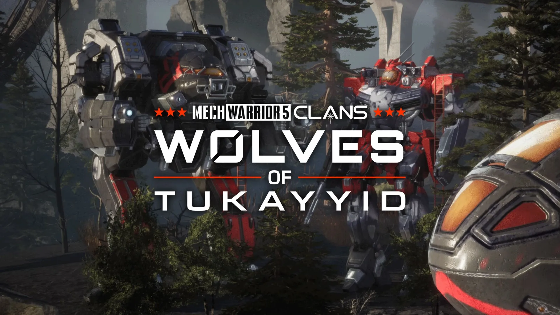 MechWarrior 5: Clans - Wolves of Tukayyid — трейлер