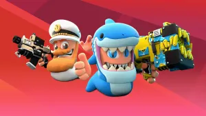 Worms Rumble - Captain & Shark Double Pack