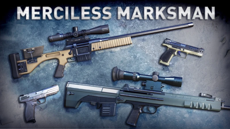 Merciless Marksman Weapon & Skin DLC Pack