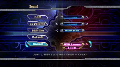 Raiden IV x MIKADO remix — скриншот 3