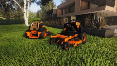 Lawn Mowing Simulator — скриншот 1