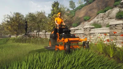 Lawn Mowing Simulator — скриншот 3