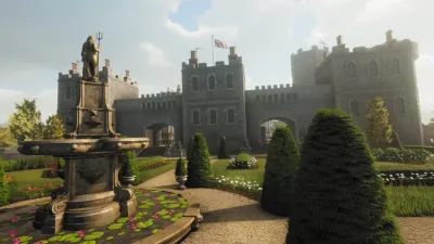 Lawn Mowing Simulator — скриншот 4