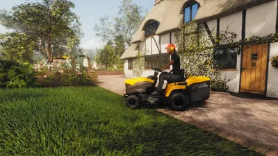 Lawn Mowing Simulator — скриншот 5