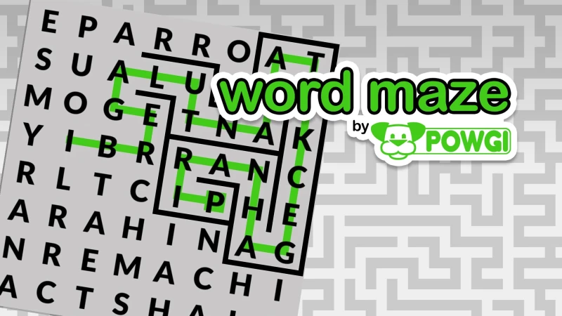 Word Maze by POWGI