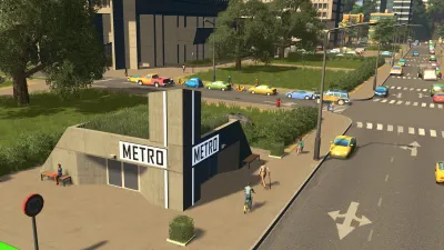 Cities: Skylines - Content Creator Pack: Iconic Brutalism — скриншот 4