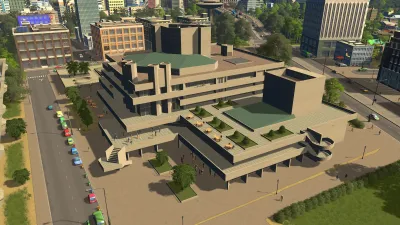 Cities: Skylines - Content Creator Pack: Iconic Brutalism — скриншот 7