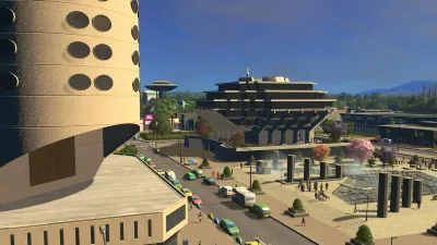 Cities: Skylines - Content Creator Pack: Iconic Brutalism — скриншот 8